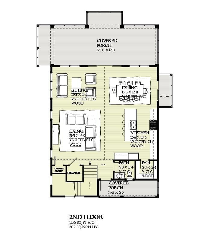 Rosemary - Home Design and Floor Plan - SketchPad House Plans