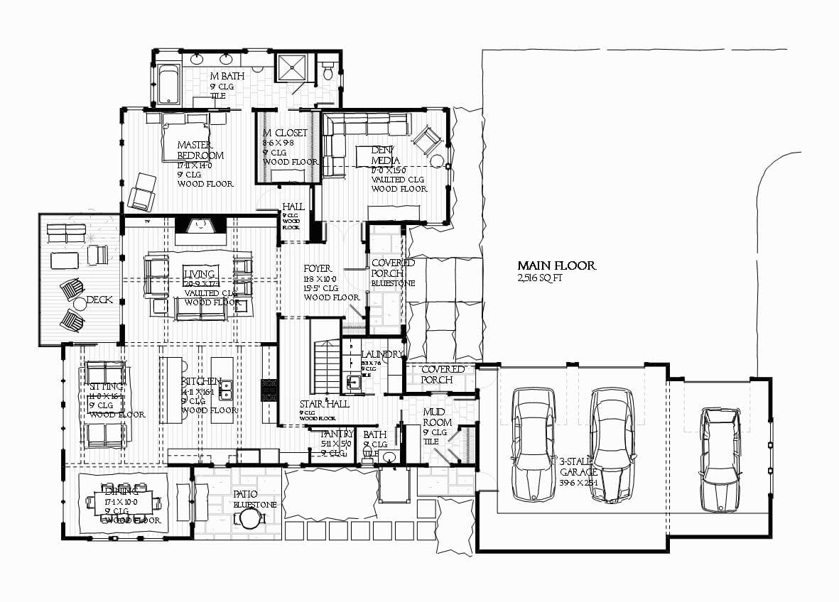 Rosewood - Home Design and Floor Plan - SketchPad House Plans