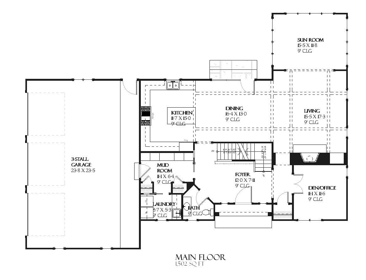 Ruddington - Home Design and Floor Plan - SketchPad House Plans