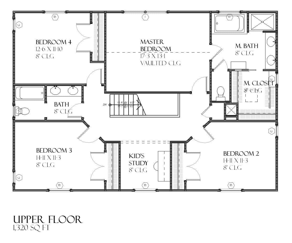 Sandusky - Home Design and Floor Plan - SketchPad House Plans