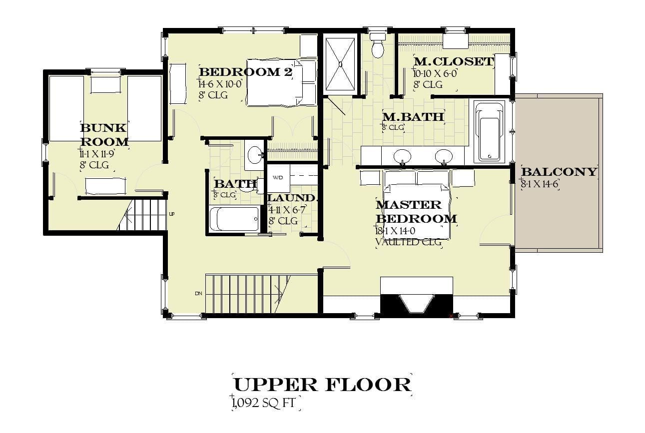 Savannah - Home Design and Floor Plan - SketchPad House Plans