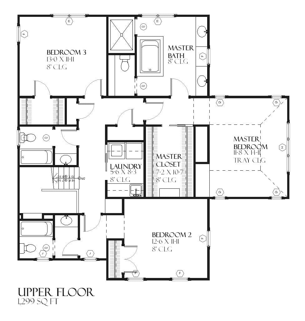 Sherman - Home Design and Floor Plan - SketchPad House Plans