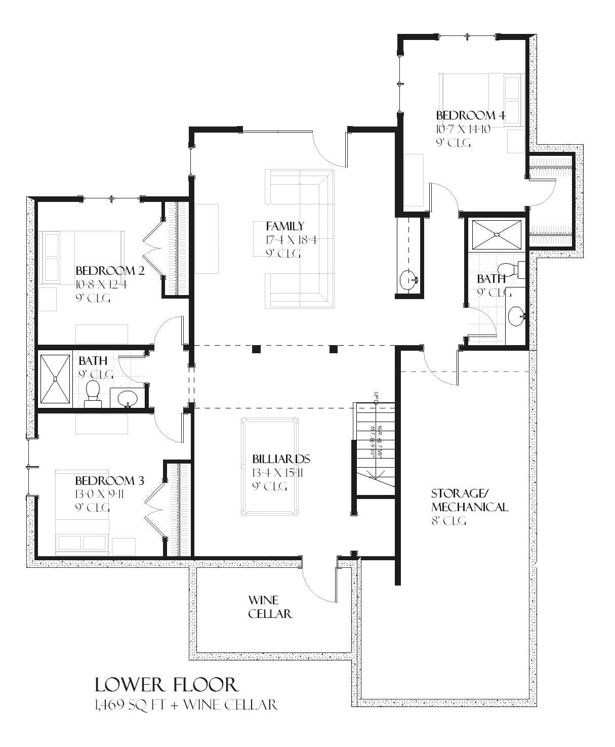 Spring Hill - Home Design and Floor Plan - SketchPad House Plans