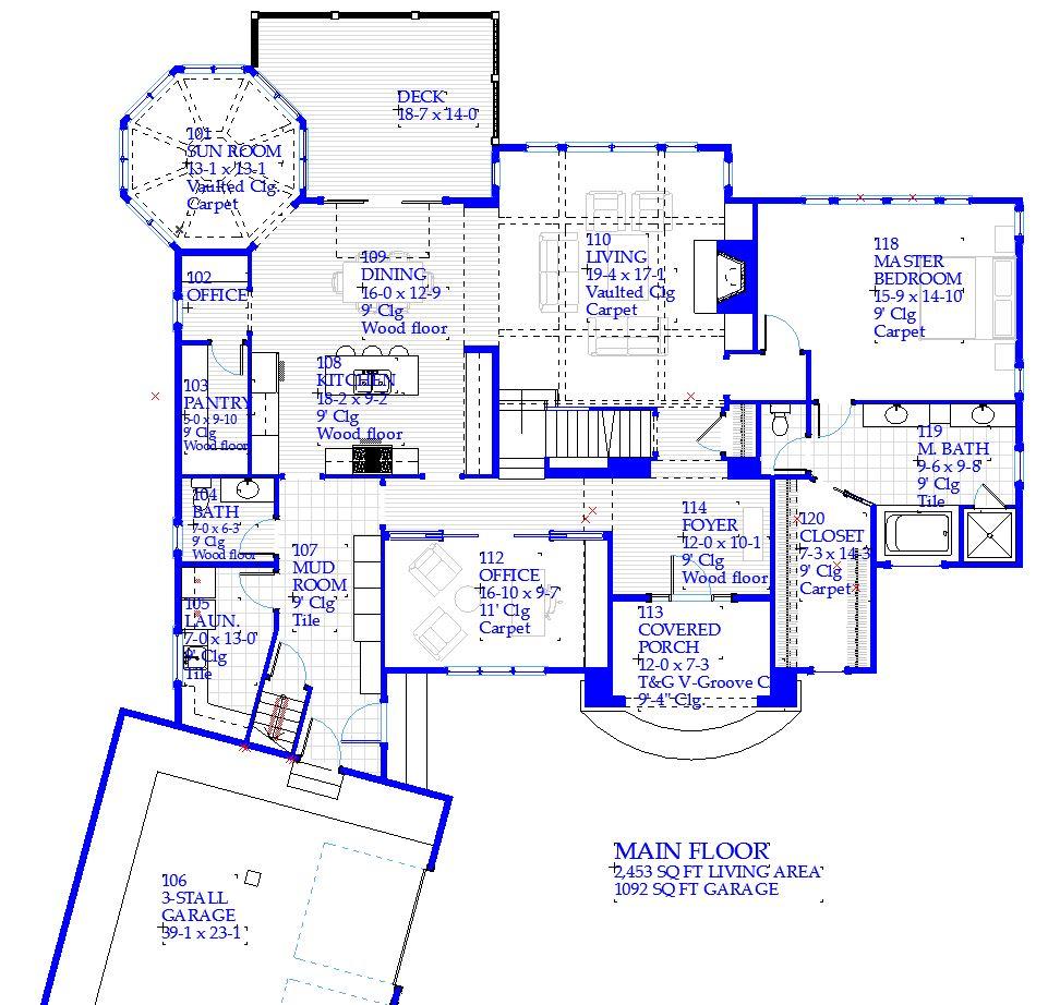 Thornapple - Home Design and Floor Plan - SketchPad House Plans