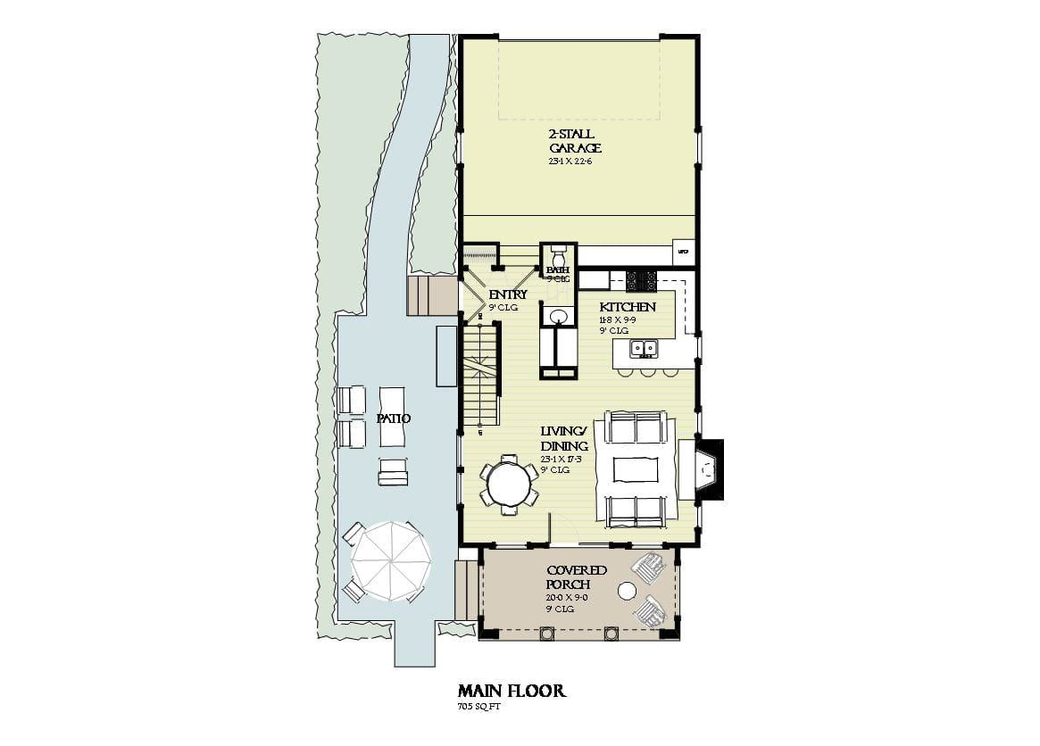 Tradewind - Home Design and Floor Plan - SketchPad House Plans