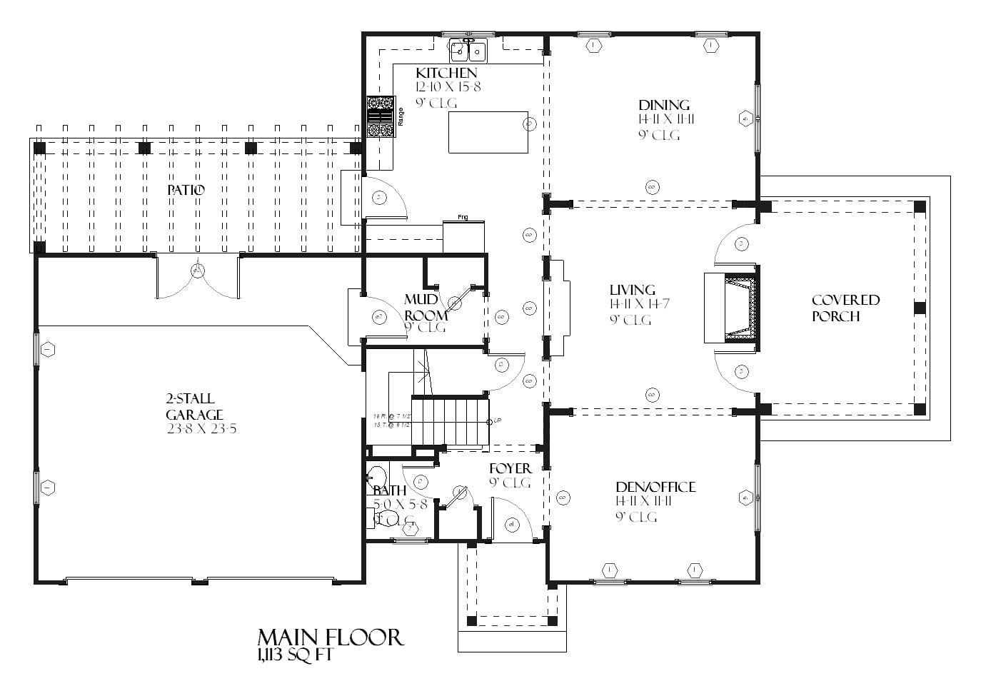 Trowbridge - Home Design and Floor Plan - SketchPad House Plans