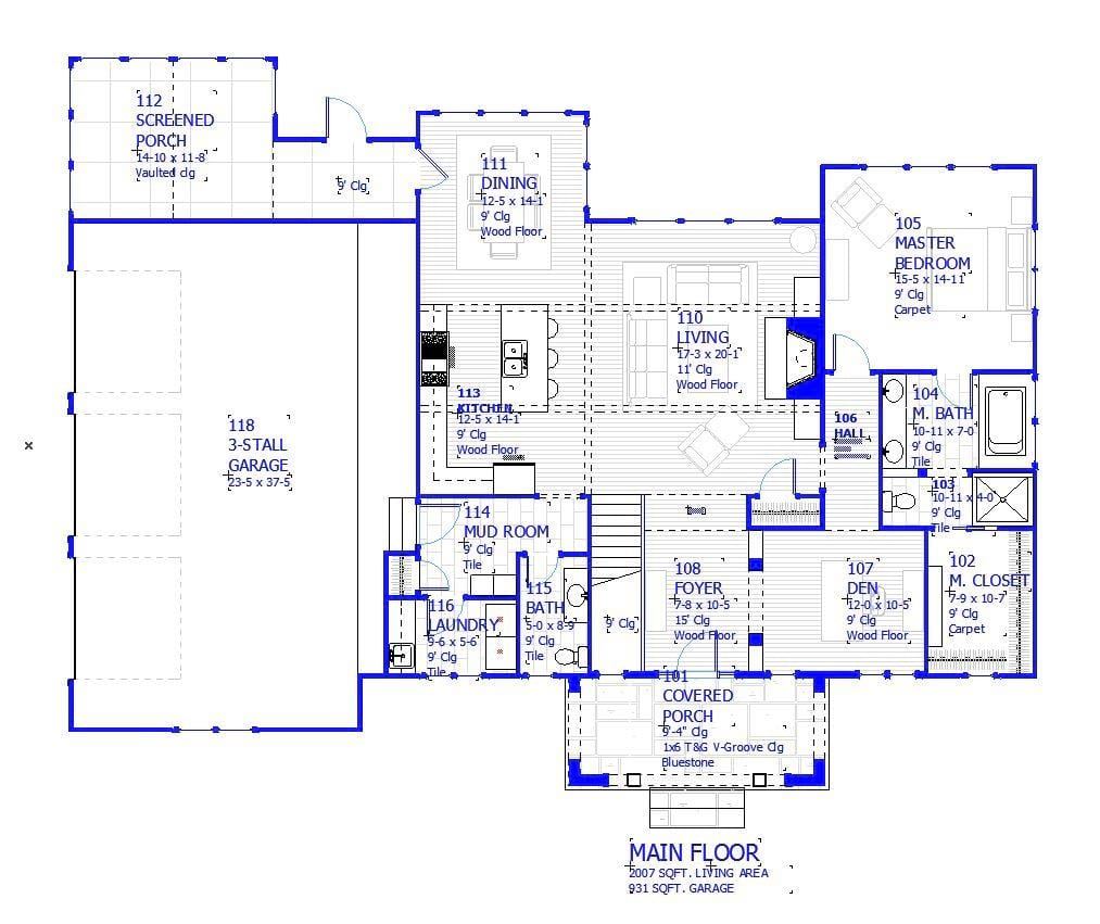 Vickery - Home Design and Floor Plan - SketchPad House Plans