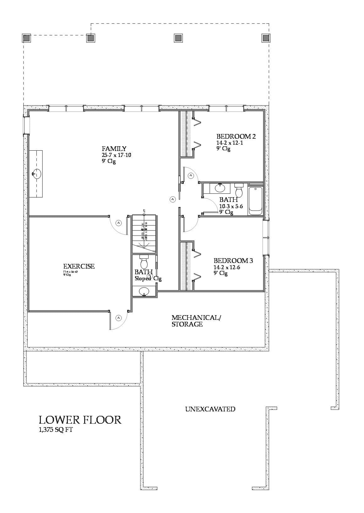 Watermark - Home Design and Floor Plan - SketchPad House Plans