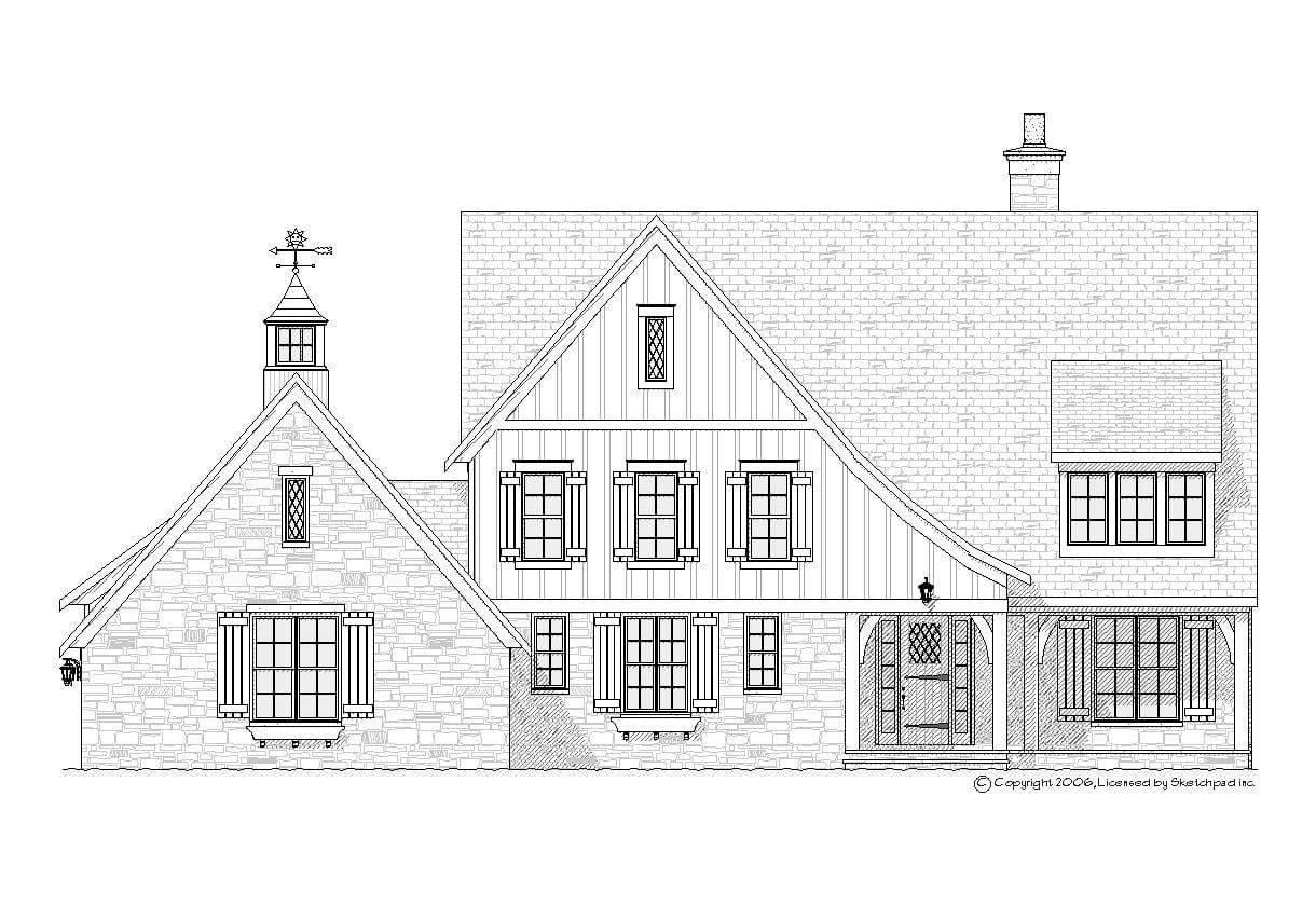 Weston - Home Design and Floor Plan - SketchPad House Plans