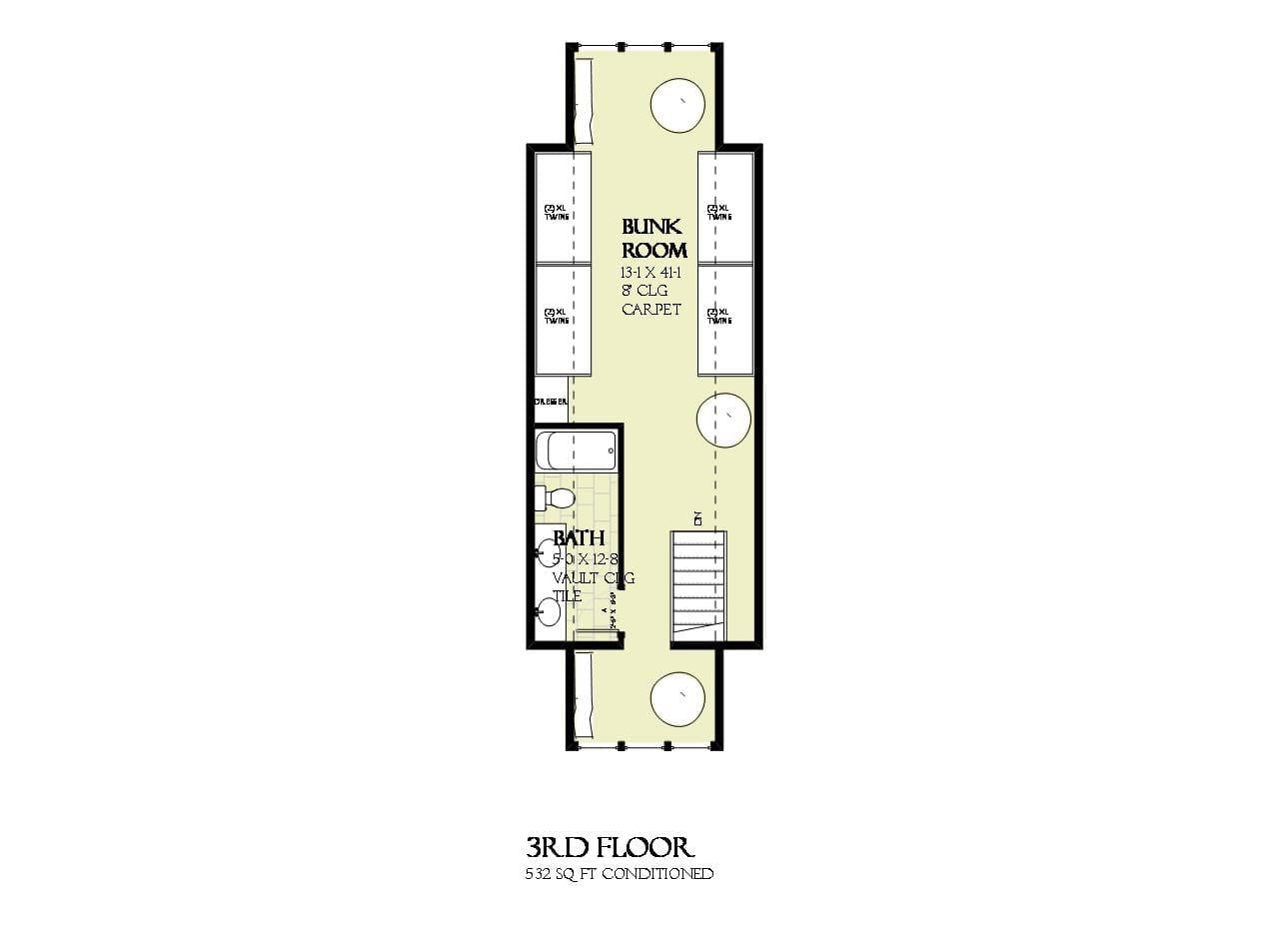 Cypress - Home Design and Floor Plan - SketchPad House Plans