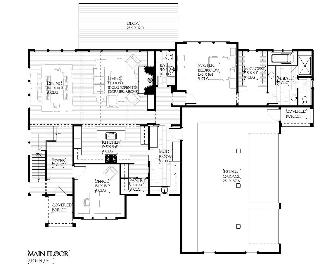 Collins - Home Design and Floor Plan - SketchPad House Plans