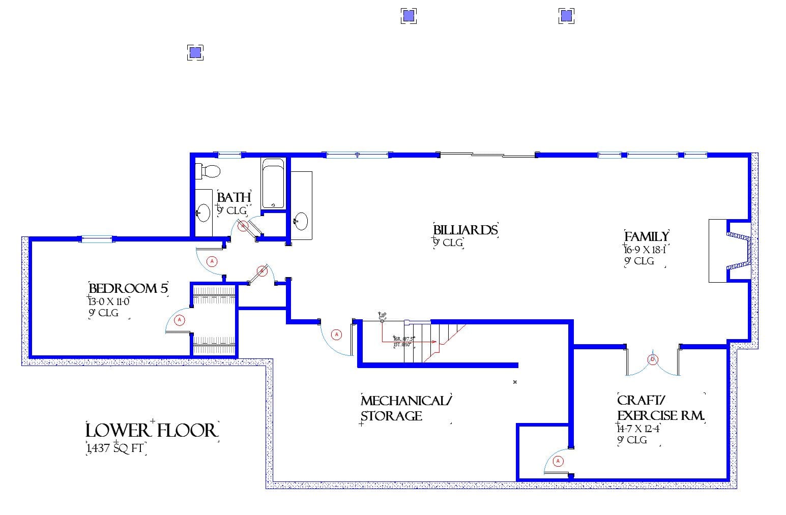 Dover - Home Design and Floor Plan - SketchPad House Plans