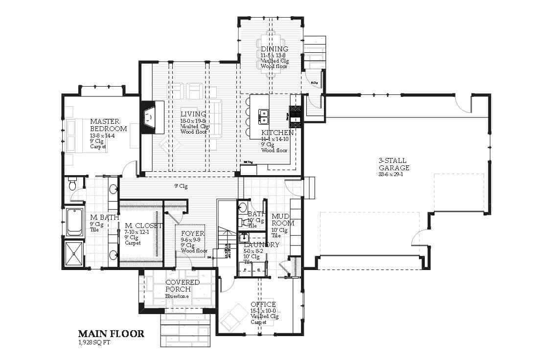 Geneva - Home Design and Floor Plan - SketchPad House Plans