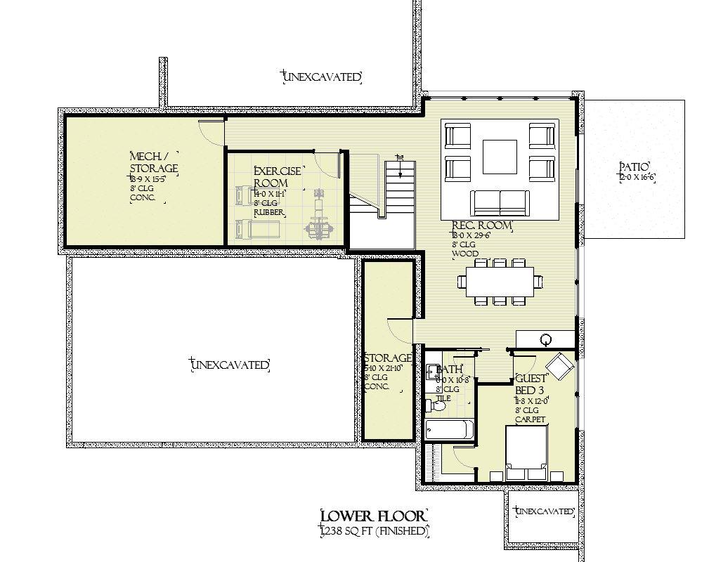 Gracewood - Home Design and Floor Plan - SketchPad House Plans