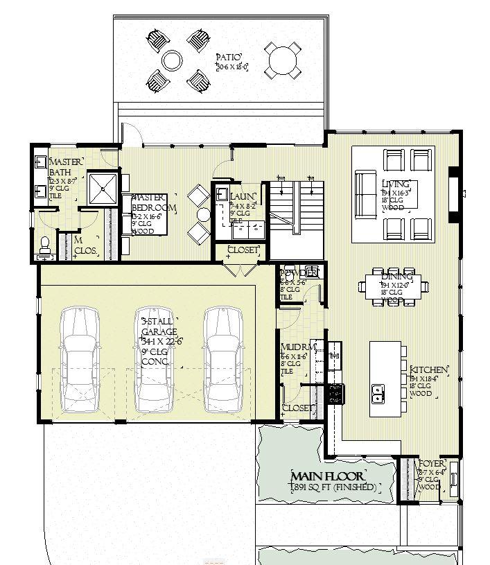 Gracewood - Home Design and Floor Plan - SketchPad House Plans