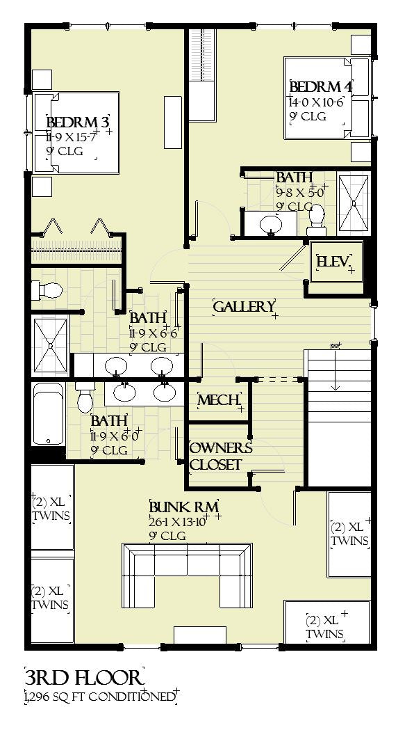Hartley - Home Design and Floor Plan - SketchPad House Plans