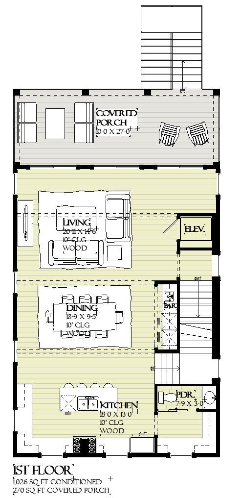 Hartley - Home Design and Floor Plan - SketchPad House Plans