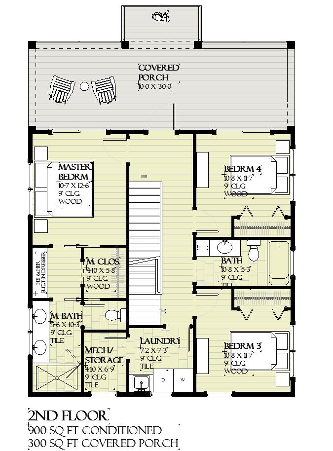 Jamaica - Home Design and Floor Plan - SketchPad House Plans