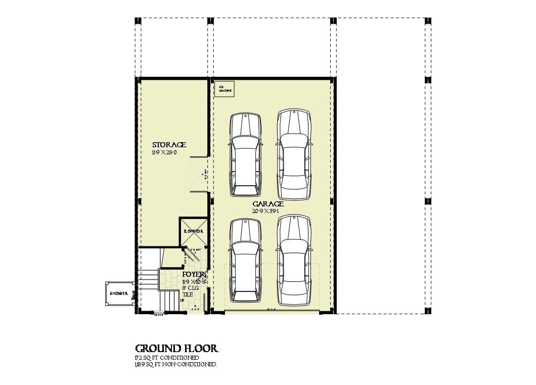 Cypress - Home Design and Floor Plan - SketchPad House Plans