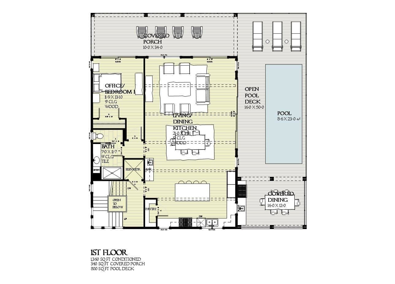 Cypress - Home Design and Floor Plan - SketchPad House Plans