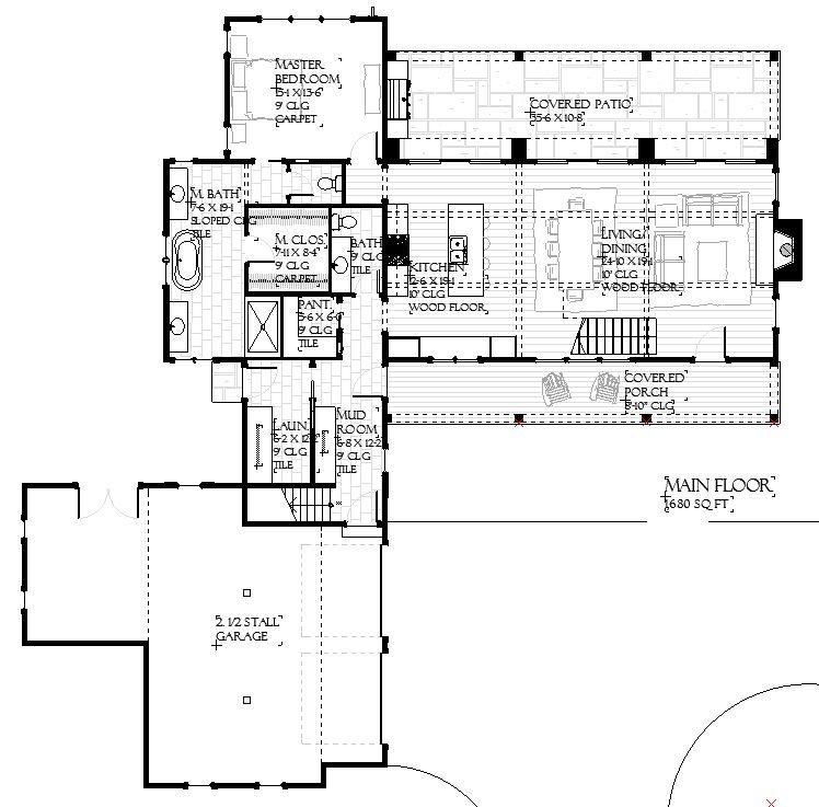 Mulberry - Home Design and Floor Plan - SketchPad House Plans