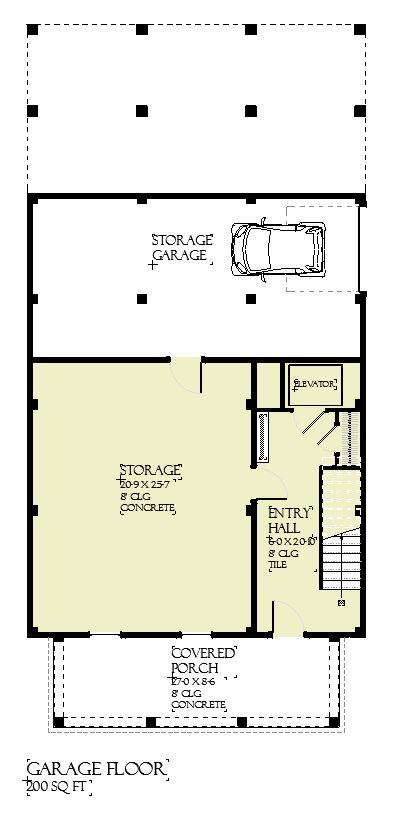 Oyster Cove - Home Design and Floor Plan - SketchPad House Plans