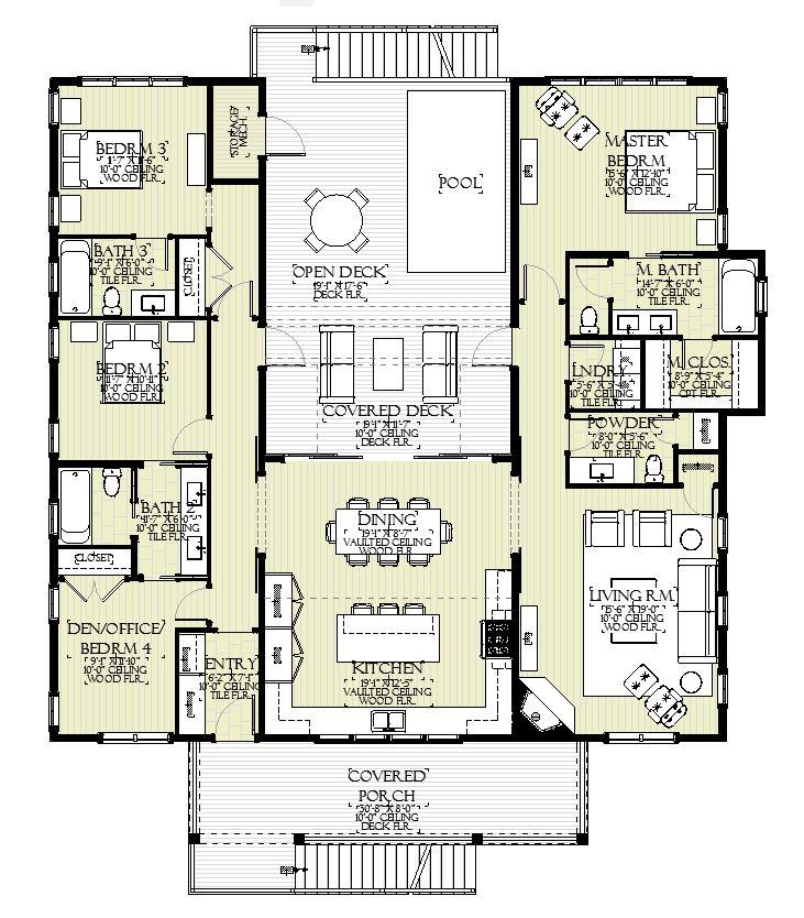 Seagrass - Home Design and Floor Plan - SketchPad House Plans