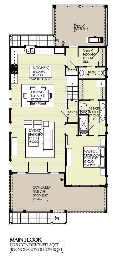 Windward - Home Design and Floor Plan - SketchPad House Plans