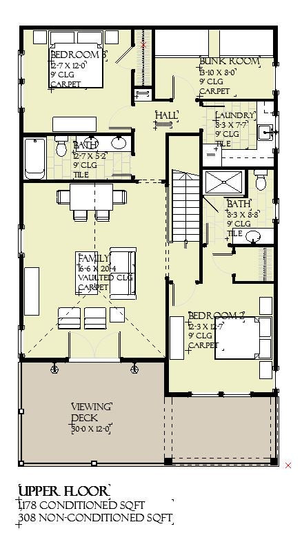 Windward - Home Design and Floor Plan - SketchPad House Plans